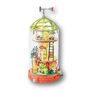 Hands Craft Robotime Domed Loft Mysterious World Miniature Kit DS001 - SEALED